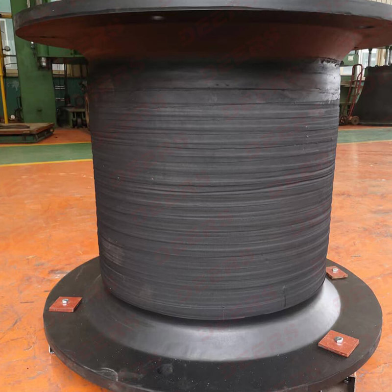 500×500×200mm Rubber Fender High Elasticity Corrosion Resistant