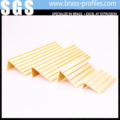 Buy cheap Rustproof Copper Extruding Stair Nosing Strip Brass Stair Nosing from wholesalers