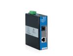 DIN-Rail Mounting 2-port Full Gigabit Unmanaged Industrial Media Converter