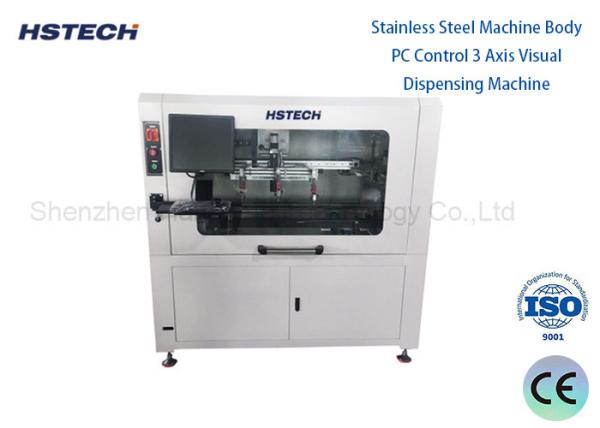 Buy cheap LED Source Glue Dispensing Machine with 0.5-0.7Mpa Air Pressure from wholesalers