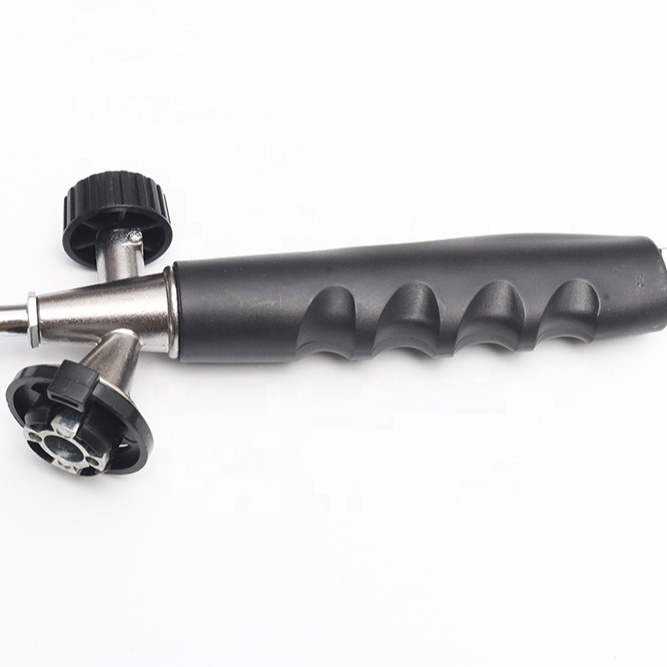 Propane/Mapp Gas Brass Upper Weed Burner with GJ106 Interface Ignition Technology
