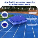 IAAF Approved Shock Absorption Tartan Running Track