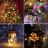 Buy cheap 2M 5M 10M Led string light Waterproof battery fairy lights outdoor lamps for Christmas party wedding Decoration Twinkle from wholesalers