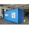Buy cheap Toughened Glass Prefabricated 20gp Shipping Container Exhibition from wholesalers