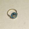 Buy cheap diamonds of star disk ring 18kt gold with yellow gold or white gold from wholesalers