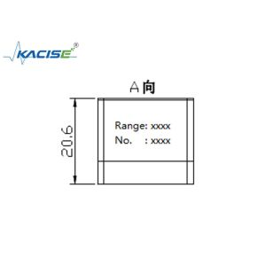 Magnetic Suction Linear Accelerometer Sensor Uniaxial Module Vibration