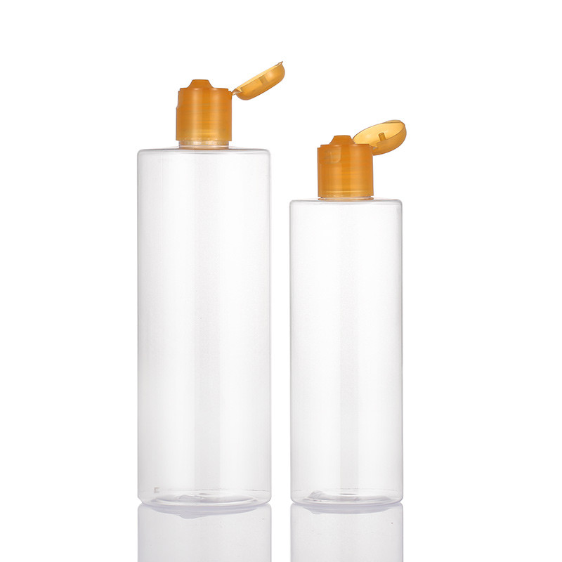 Hot stamping Plastic Screw Top Bottles 55mm diameter for makeup remover