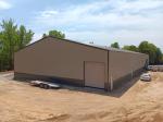 Buy cheap Rockwool Insulation Metal Warehouse Building Steel Structure With Round Bar from wholesalers