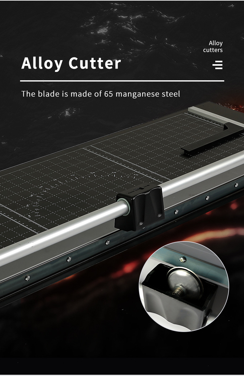 63 Inch Professional Paper Trimmer for Advertising Company and Photo Studio Projects