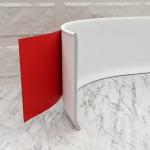30% Deposit 70% Balance 100x2mm Flexible Vinyl Wall Cove Baseboard Molding