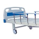 Hospital Flat Movable Manual Nursing Bed 12 Months Warranty