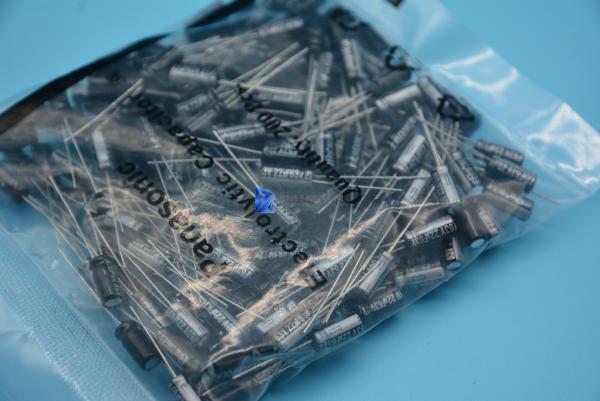 Buy cheap 71mA 22uF Cap Aluminum Electrolytic Capacitor Panasonic ECA-1JHG220 from wholesalers