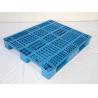 Buy cheap 1200*1000 Industrial Three Skids Pallets Heavy Duty Euro HDPE Large Stackable Four Way Customize Plastic Pallet from wholesalers