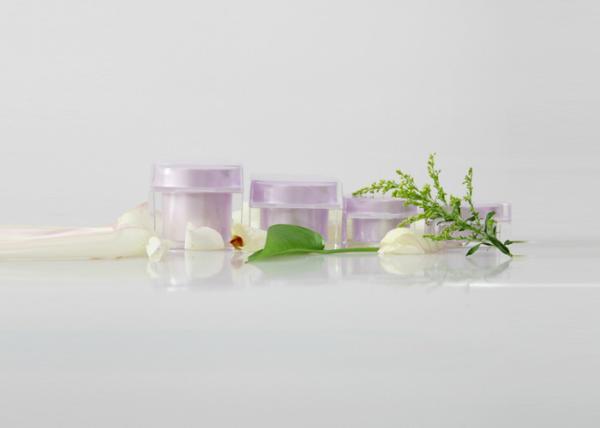 Buy cheap Facial jar 30G 50G Acrylic Cream Square Jar With Black Cap Wholesale cosmetic acrylic jar Packaging from wholesalers