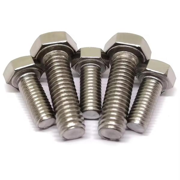 Buy cheap Hexagon Head Bolts DIN 933 M10 Grade 12.9 Super Duplex Stainless Steel Full Threaded Bolts from wholesalers