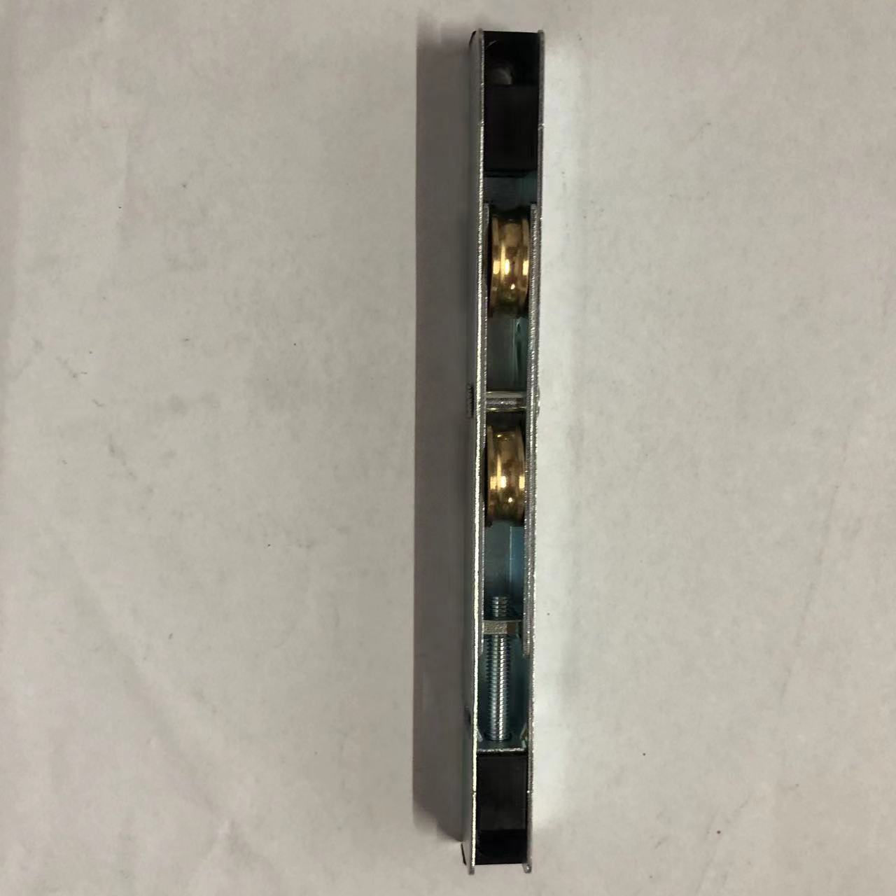 Modern Design 12mm UPVC Profile Sliding Gate Door Roller with Double Brass Pulleys