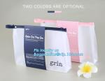 Plastic Packaging Selected By Girls For Cosmetics Zipper Bag With Slider, k bags