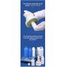 Buy cheap HDPE Collar Pharmaceutical Pill Bottles 50cc 4 Oz White Aluminum Foil Gasket Lid from wholesalers