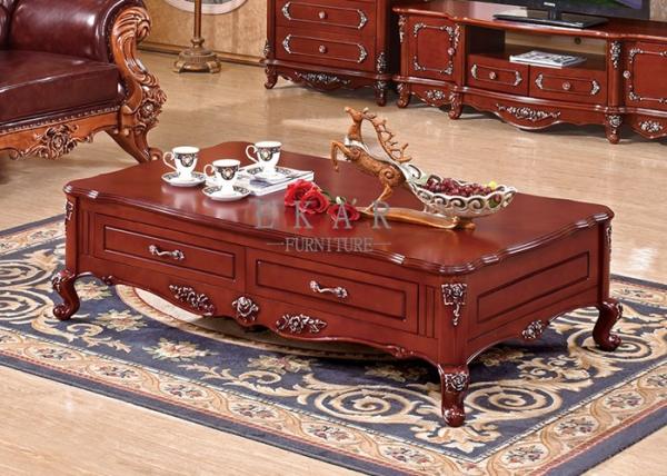 Buy cheap Foshan Furniture European Style Antique Living Room Coffee Table from wholesalers