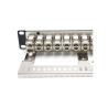 Buy cheap RoHS Certified Black Metal RJ45 Ethernet Patch Panel for Rack Mountable Installation from wholesalers