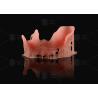Buy cheap Orange Pink Acrylic Partial Denture Natural Looking 3d Printing Digital Dentures from wholesalers