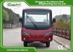 Eco Friendly Electric Tourist Car Black 14 Seats High Frequency Onboard Charger