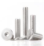 Hexagon Custom Stainless Steel Screw DIN931 Furniture Hex Head Bolts And Nuts