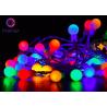 Buy cheap Waterproof Ball Decorative Indoor String Lights Pure Copper 0.7 Inch Multi Color from wholesalers