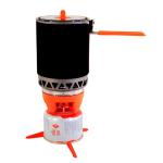 Poly Outdoor Stove Wind-Resistant 1600W Picnic Gas Stove with Integrated Pot and