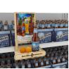 Buy cheap POP Wine Display Stand Unique Design Wooden Beer Holder Countertop For Supermarket from wholesalers