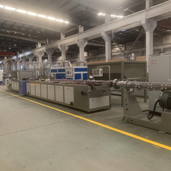 Buy cheap 300kg/H Capacity PVC Ceiling Panel Extrusion Line 250mm Width from wholesalers