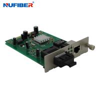 Buy cheap 10 100 1000Mbps Optical Fiber Media Converter TX To FX Single Mode Bidi SC product