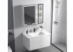 Wall Mounted Wash Basin Vanity Cabinet Waterproof For Bathroom