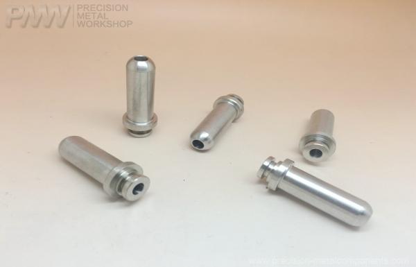 Buy cheap Precision machined aluminum parts CNC turning service OEM metal and plastic components from wholesalers