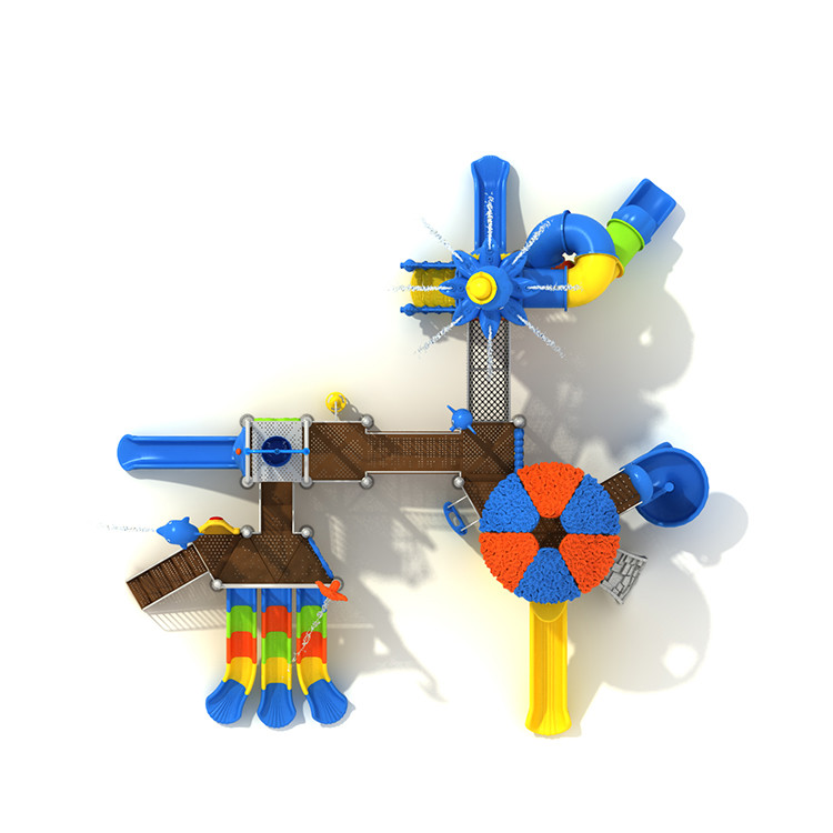 YST 19080 Customized Playground Slide Water Park Equipment For Kids Outdoor