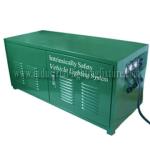 Green Rechargeable 6A 24V Industrial Lighting Fixture / Power Distribution Box