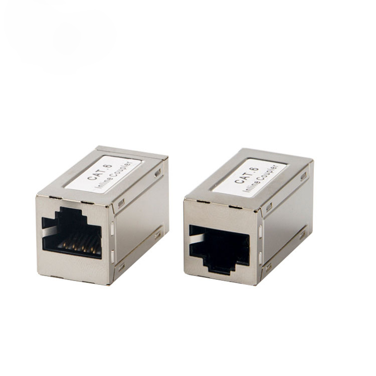 ABS TOM-KJ-33 CAT5E/CAT6RJ45 STP Inline Coupler Keystone Jack FLUKE Tested and Smooth
