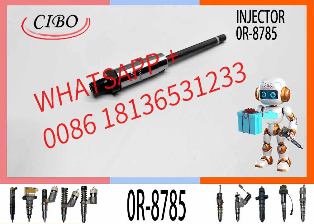 Diesel Fuel Injector 7W1031 0R-8785 for 3406B 3406C 3412C Engine