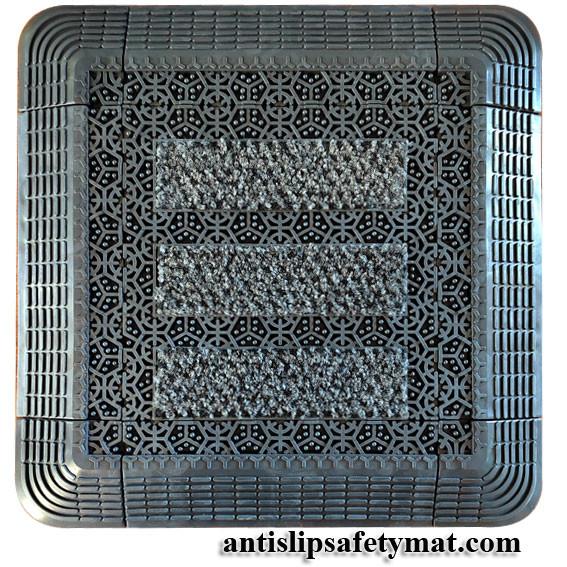 Buy cheap Interlock Tiles Commercial Entrance Floor Mat 20cmx20cm PVC Vinyl from wholesalers