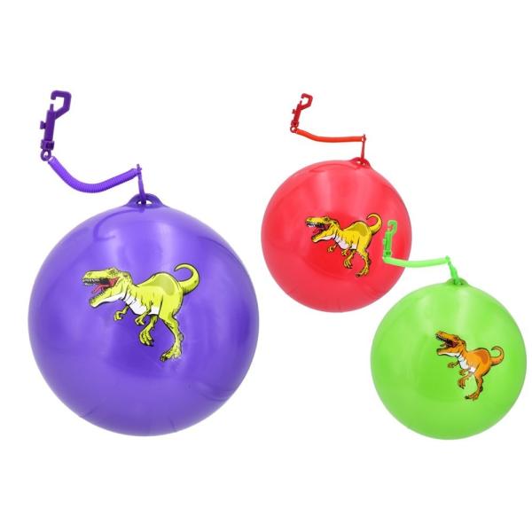 Outdoor/Indoor Inflatable Dinosaur Ball with Keyring Keep Child Group Entertaine
