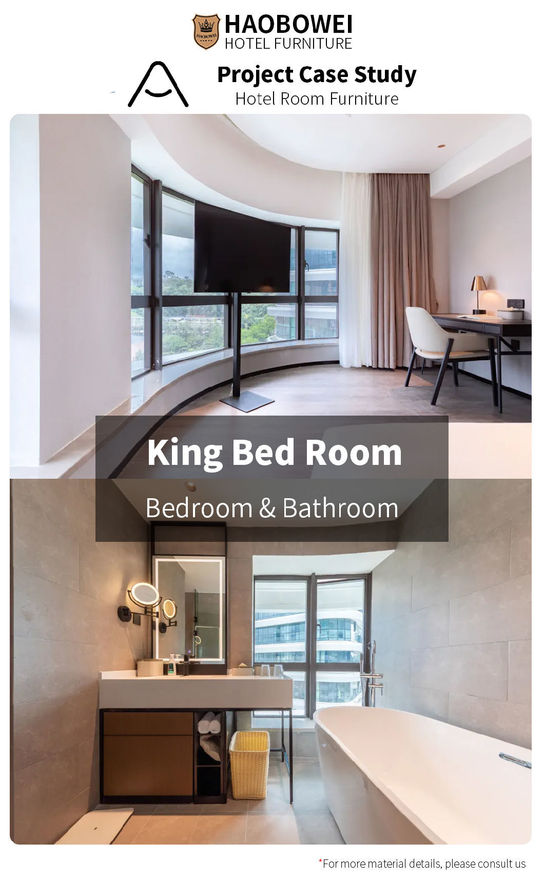 Wholesale Luxury Furniture Bedroom Set 3 Star Foshan China Factory Custom Hotel