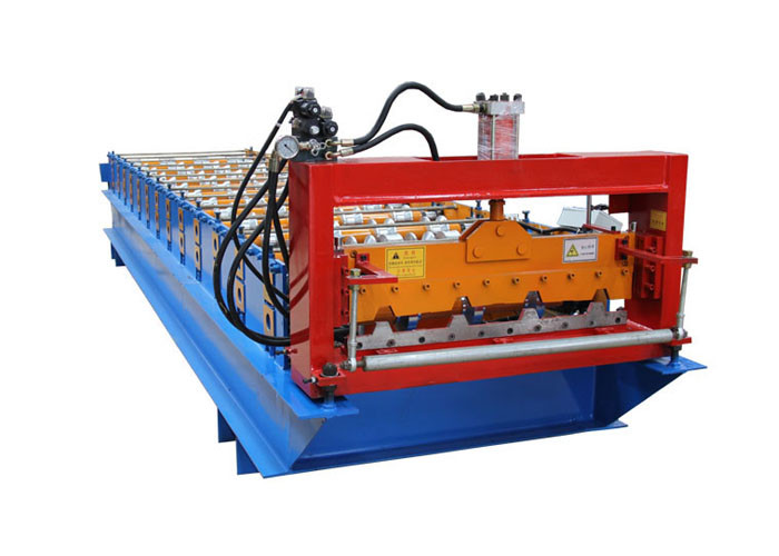 1000mm Width Sheet Metal Roll Forming Machines Speed 8-12 M/Min For Construction Material
