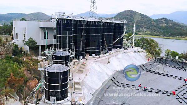 Buy cheap ART 310 Liquid Storage Tanks , Center Enamel Sludge Storage Tanks For More Than 30 Years from wholesalers
