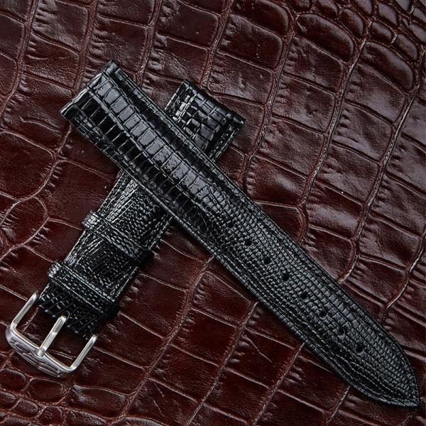 Buy cheap ALK VISION Cowhide Watch band Lizard Pattern Strap Shiny Leather Watch Strap Accessories 12mm16mm18mm20mm22mm24mm from wholesalers