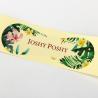 Buy cheap 11cm Clear Vinyl Stickers Hygienic Self Adhesive Printer Paper For Swimwear from wholesalers