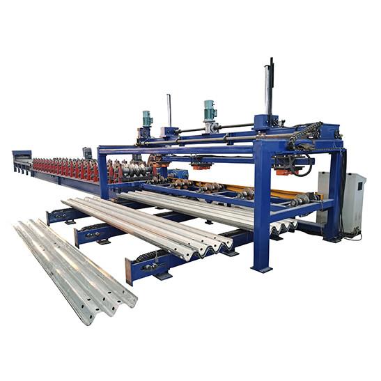 Buy cheap Metal Highway Guardrail Roll Forming Machine Hydraulic systems from wholesalers