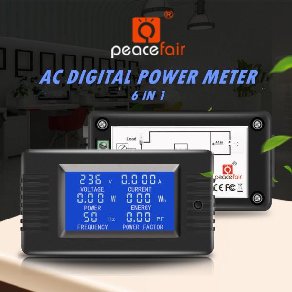 Buy cheap 80 ~ 260V AC Digital Voltage Meter LCD Display CE / FCC from wholesalers