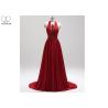 Buy cheap Red Long Tail Stunning Ball Gown Dresses Stretch Fabric Special Hang Neck from wholesalers