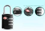 Zinc Alloy TSA 3-digital travel lock& pink Tsa Luggage Lock& 59g Tsa Bag Number