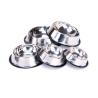 Buy cheap 1000ml Non Slip Stainless Steel Dog Bowls Pet 5.5cm Sliver Metal from wholesalers